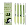 4 Pcs/Set Kawaii Panda Automatic Pencil Cute 0.5mm Black Lead Soft Touch Writing Mechanical Pencils Student School Stationery 6