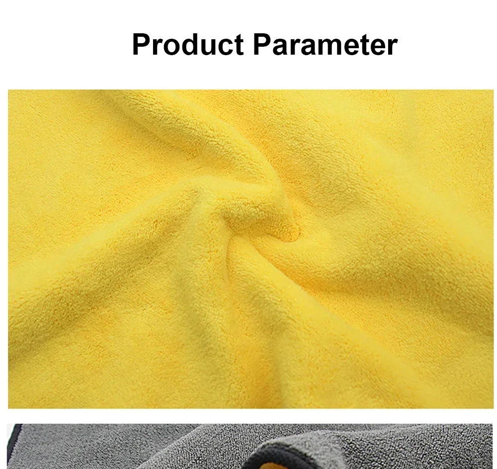 Toalla de microfibra de 10 piezas para coche