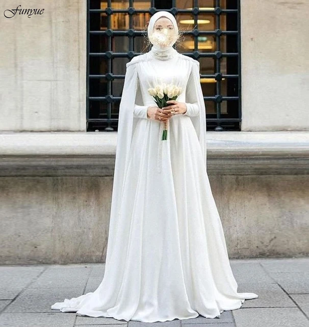hijab wedding dress