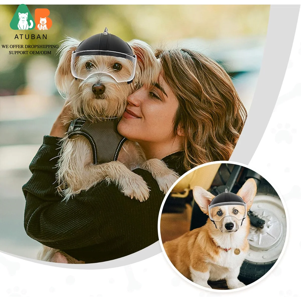 Small Dog Motorcycle Helmet 6