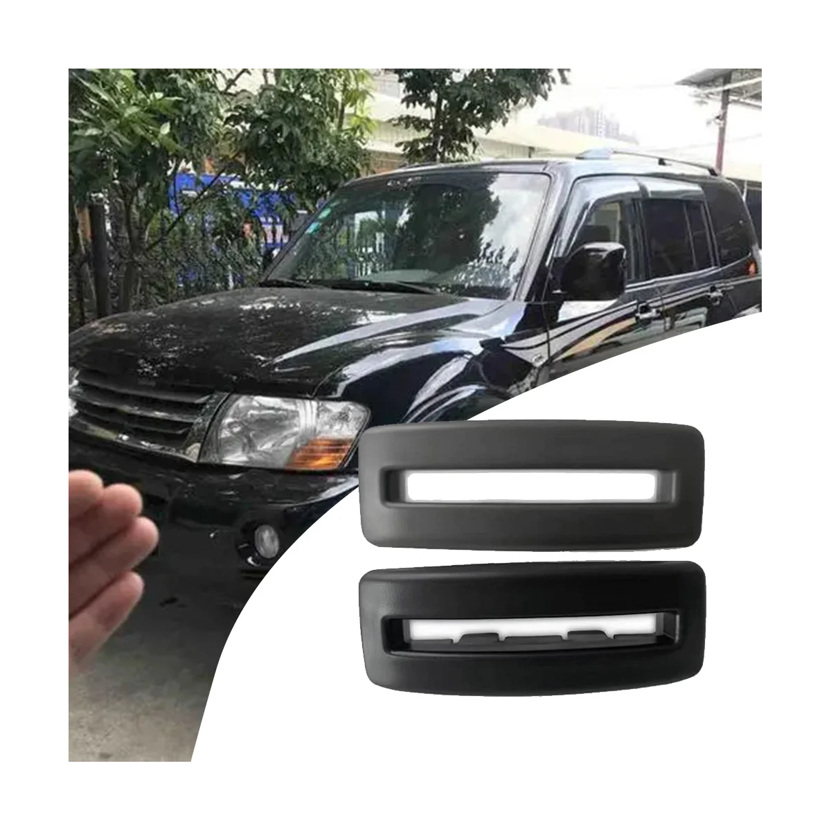 MR610573 2Nd Row Seat Back Recline Knob Frame for Mitsubishi Montero 2001-2006 MR610572 Middle Seats Slide Lever Black