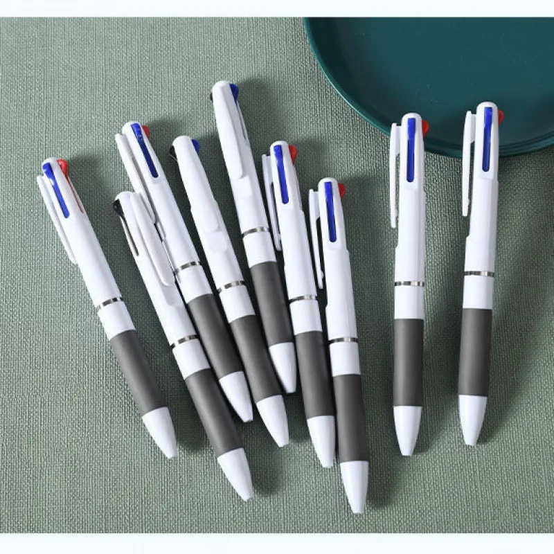 

100Pcs 3-in-1 Multicolor Pen 3-Color Retractable Ballpoint Pens