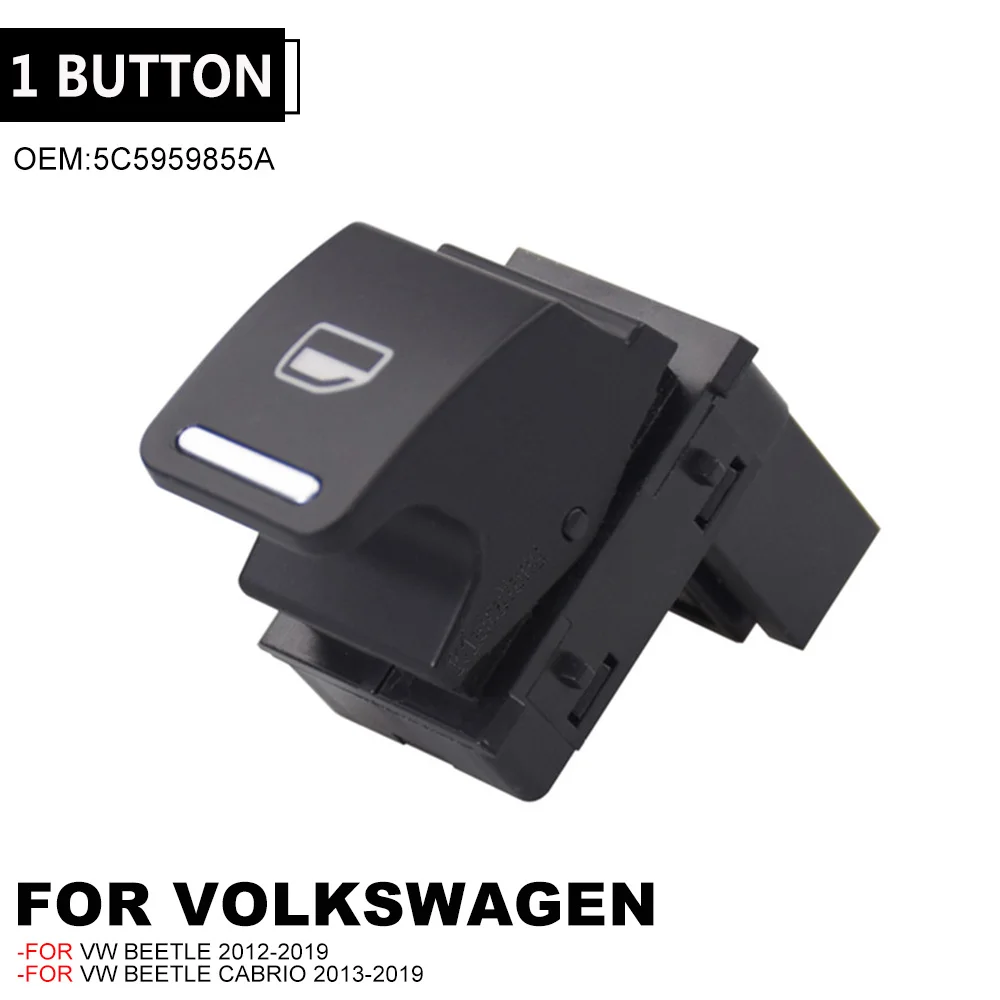Enhanced Power Window Switch Glass Lifter Control Button