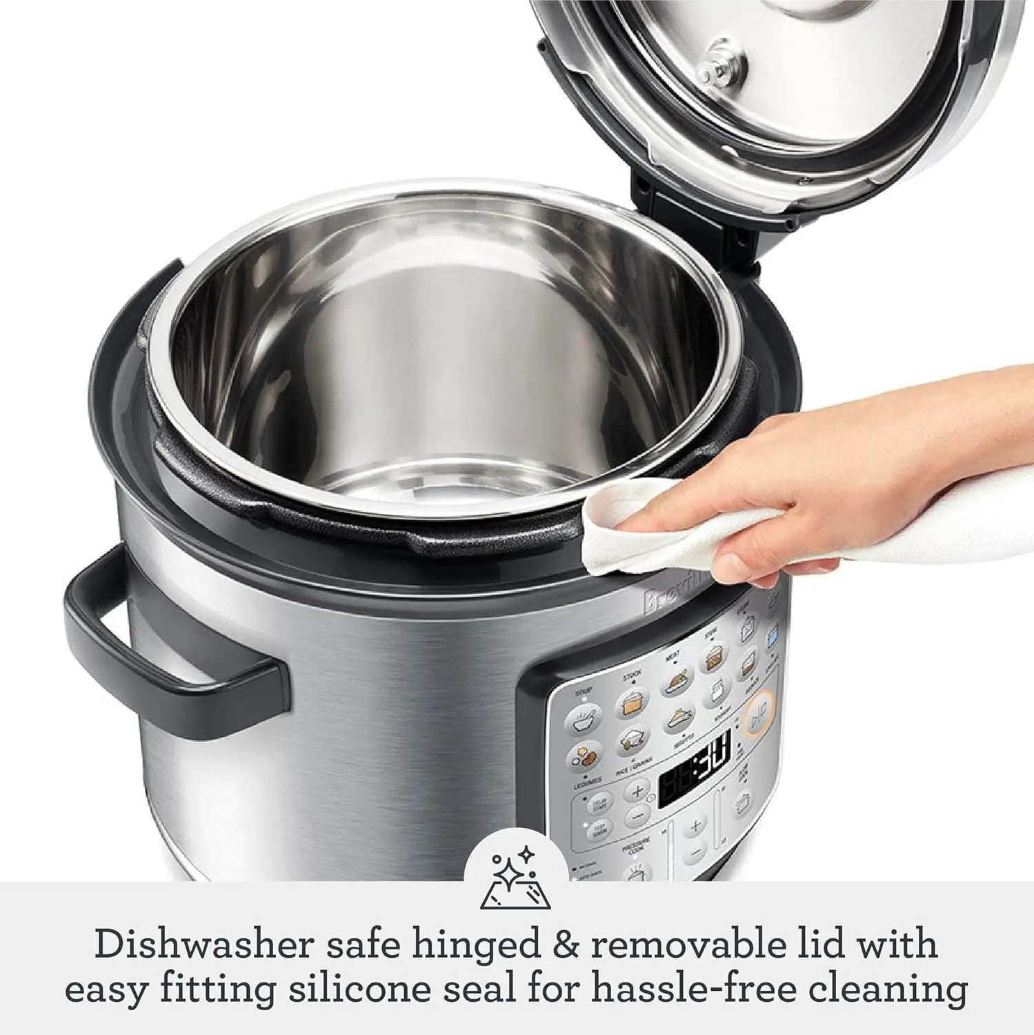 the Fast Slow GO™ Slow Cooker, BPR680BSS, Brushed Stainless Steel 6