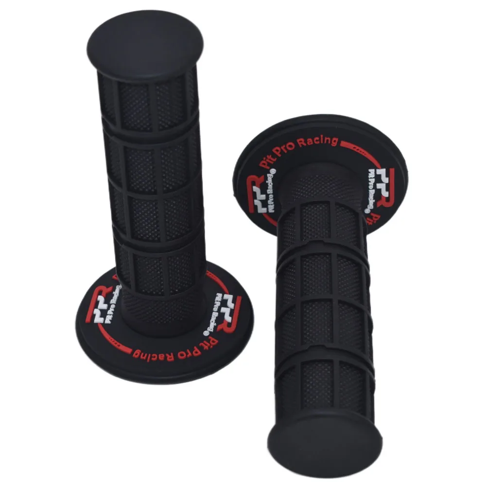 Vibrant Multi-Color Dirt Bike Handle Grips - Soft and Durable