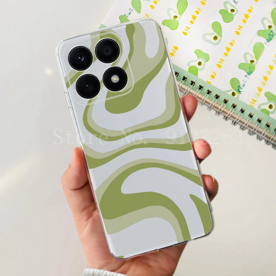 Fashionable Clear Silicone Soft Slim Phone Case - Stylish Back Cover with Bumper Protection
