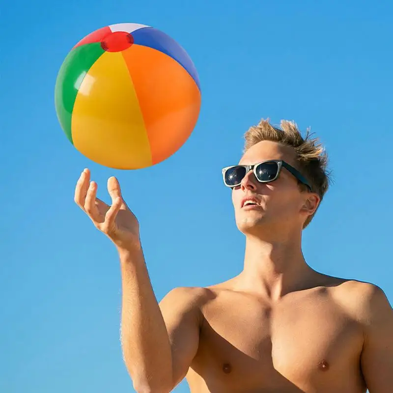 Outdoor Swimming Pool Beach Inflatable Ball Toys Fun Sports Props Beach Pool Volleyball Game Parent-child Interaction