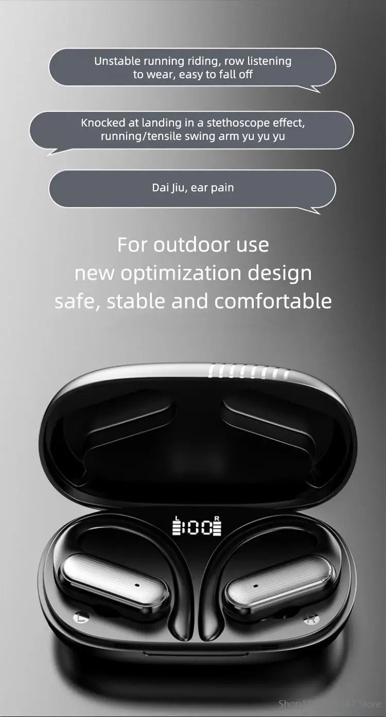 Écouteurs bluetooth 5.3 sans fil avec réduction de bruit et micro_voghion.com