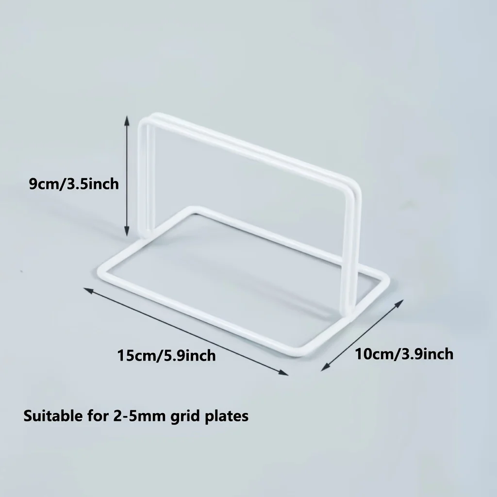 Grid Art and Photo Stands Modern Metal DIY Display Stands with Grid Panels Jewelry Exhibition Stands, and Jewelry Pendant Stands