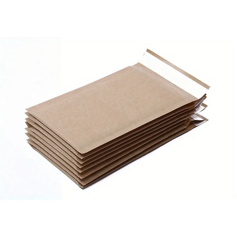 20pcs of Bubble Shaped Mail Bags, Kraft Paper Bubble Bags,  Opaque Self-adhesive Waterproof Jewelry and Cosmetics Transport Bags