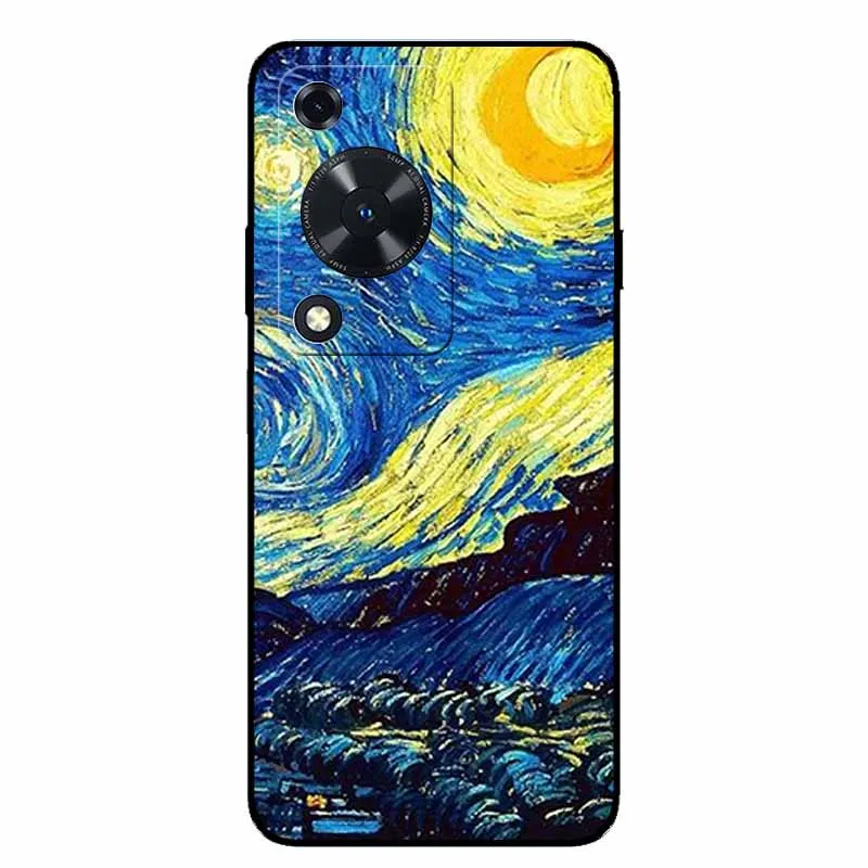 Custodia Silicone morbido Honor 600 Lite - Mayaxess Nero - Italiano