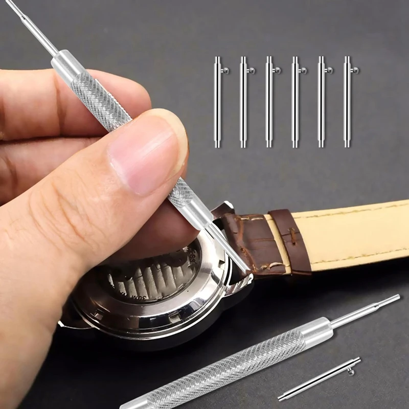 스테인레스 스틸 퀵릴리즈 용수철 바, L 22mm 직경 1.5mm, 더블 팁 시계 밴드, 제거 도구, 내구성, 사용하기 쉬움, 2PCs, 40PCs