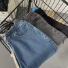 2025 New Streetwear Loose Jeans Men Korean Style Fashion Loose Straight Wide Leg Pants Men's Brand Clothing Black Light Blue