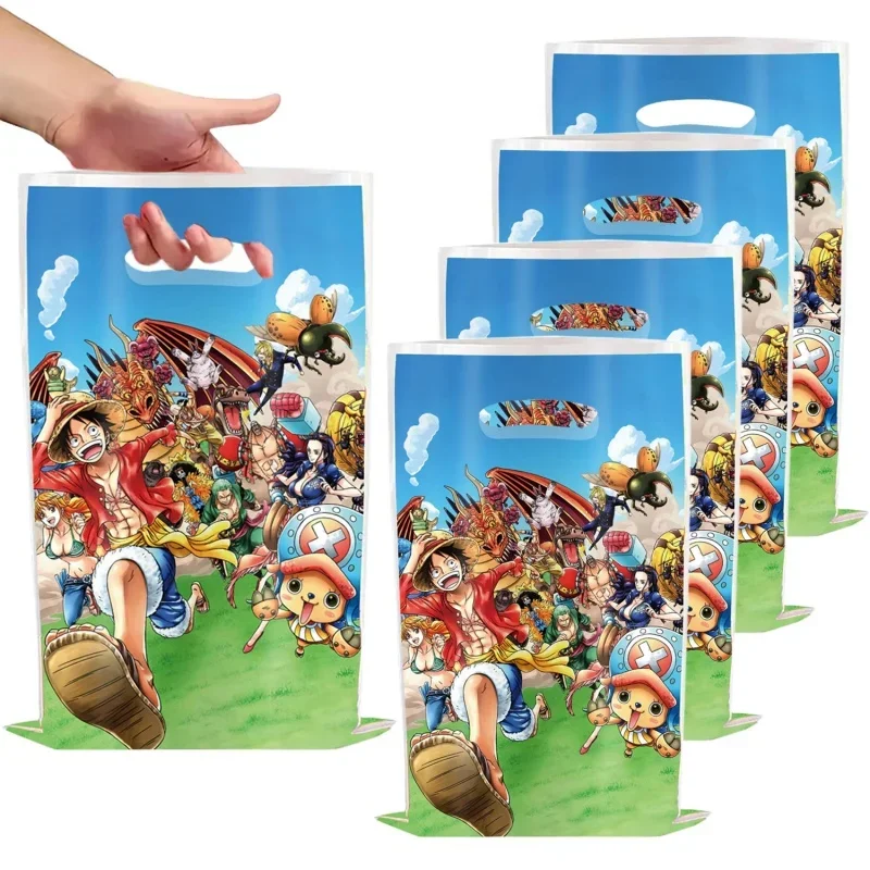 One Piece Birthday Party Favors: Collectible Gifts & Slap Bracelets for Kids' Goodie Bags and Decorations