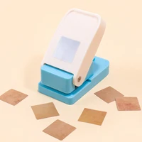 Rectangular Postage Stamp Punches Lever Action Puncher for Paper Crafting Scrapbooking DIY Projects Arts Crafts Supplies Scrapbo 3