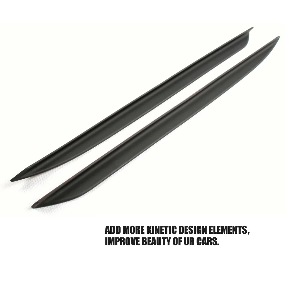 PU Rear Window Boot Lip Spoiler Wing for BMW X6 E71 2008-2013 Rear Window Side Spoiler Wing Decoration Trim