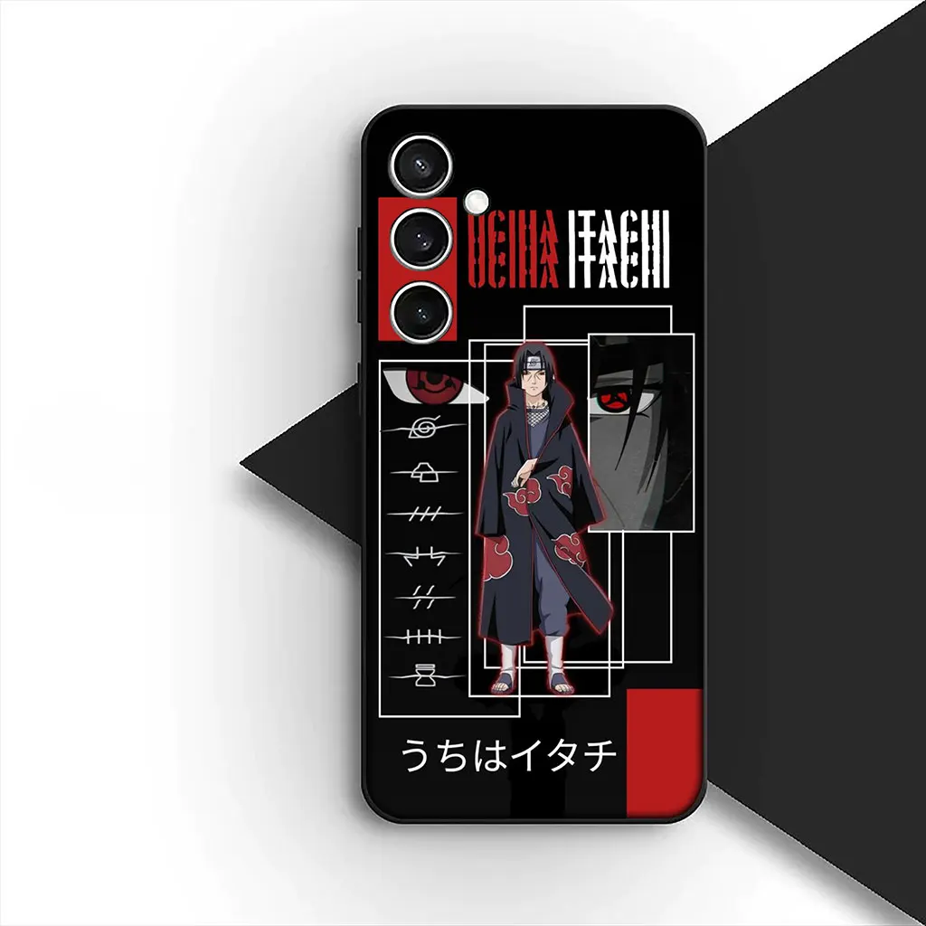 Hinata & Itachi Naruto-Themed Premium Phone Cover | Soft Protective Case