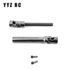 Drive Shaft Universal Joint Driveshaft Metal For Axial Scx10 Upgrade Parts Remote Control Rc Crawler Accessories 1/10 Scale Toys 3