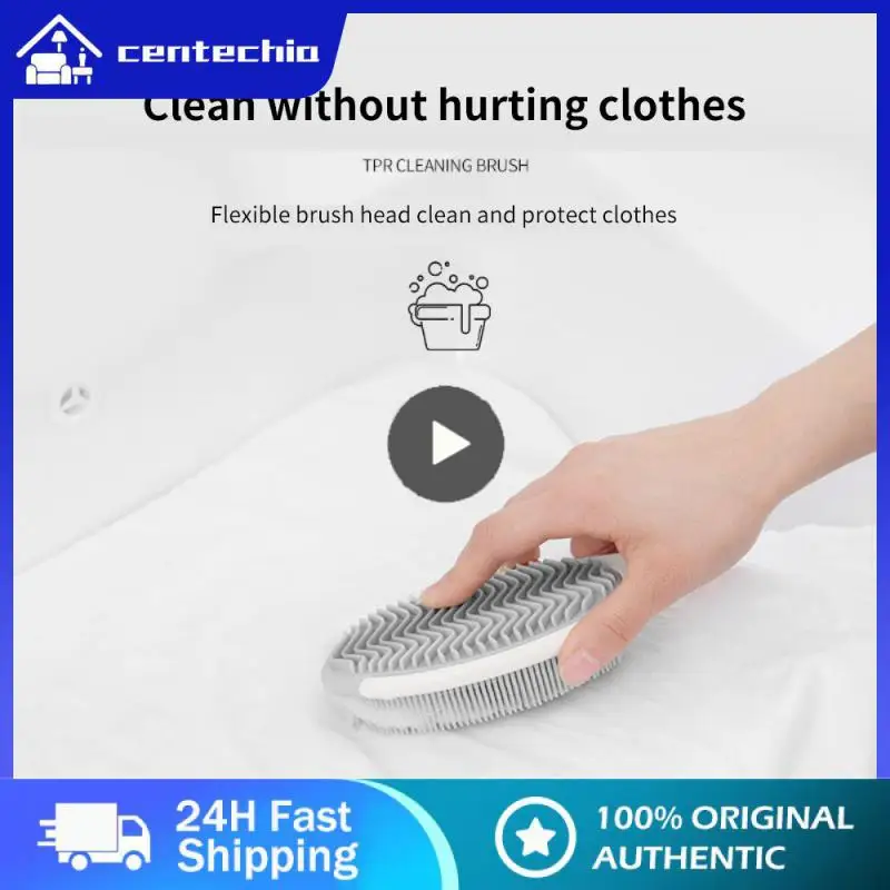 

Силиконовая щетка для чистки домашний мягкий и эластичный ТПР силиконовый портативный многофункциональный инструмент для чистки щетка для стирки мягкие волосы