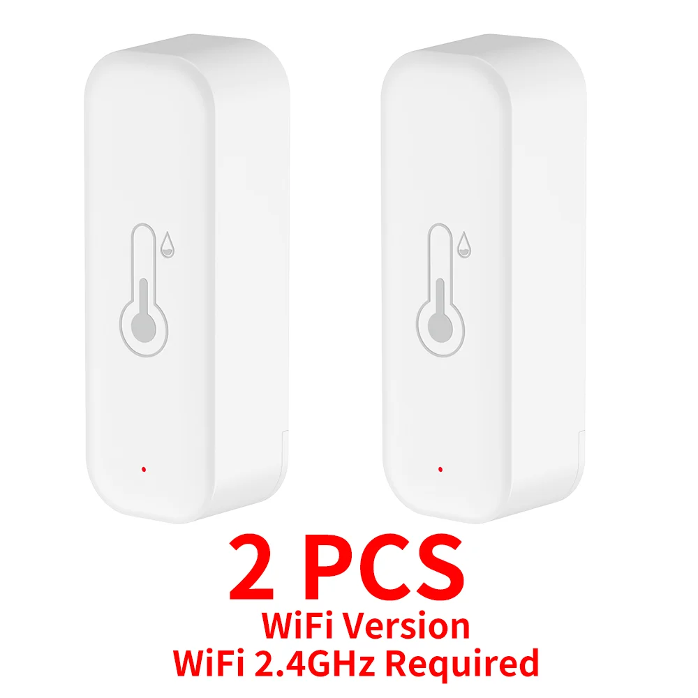 Enhanced Smart Home WiFi Temperature & Humidity Sensor with APP Remote Control