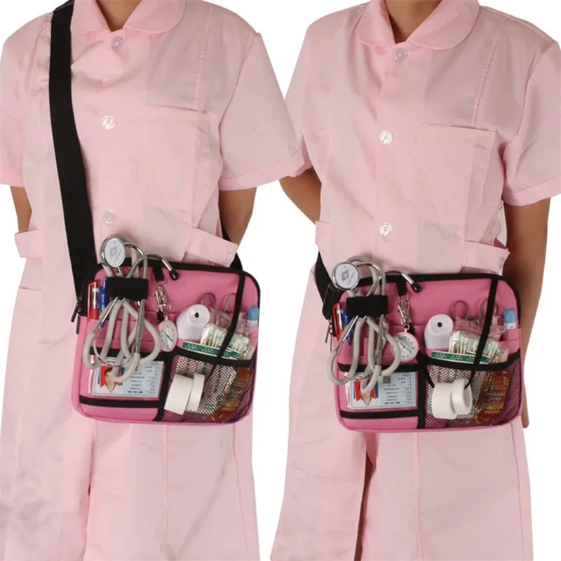 Nurse Fanny Pack Multi Pocket Waist Organizer Belt Adjustable Waist Strap Pouch Portable