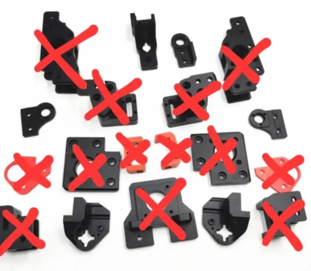 Voron Trident Impressora 3d Liga de Alumínio Funcional Impresso Peças Kit Alumínio Cnc Machinedtrident Quadro Peças Kit 1conjunto - Imagem 4