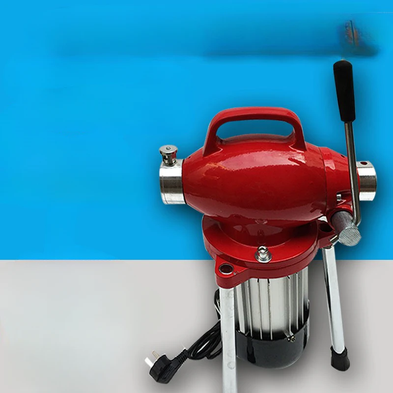 

2800W pipe dredge gq-80 electric sewer household toilet floor drain cleaning spring