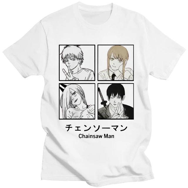 Kit 2 Camiseta Anime Mangá Motosserra Chainsaw Man Denji