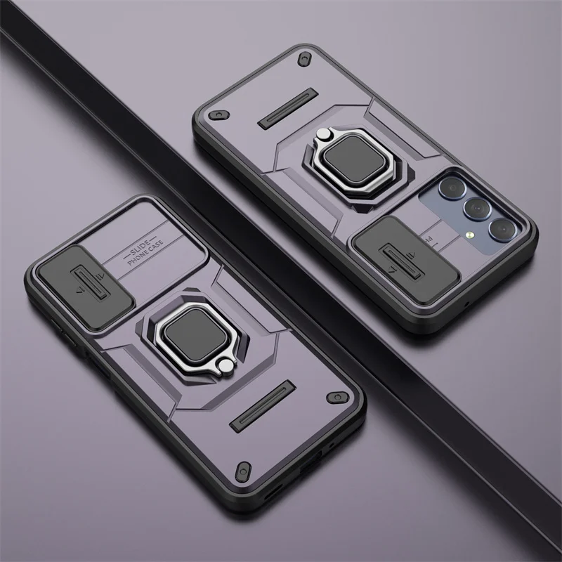 Schutzhülle Für Samsung Galaxy Mit Magnetischem Ringhalter_voghion.com