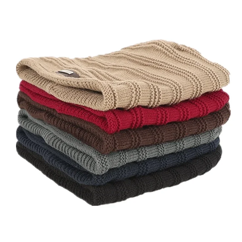 Hot Sale Unisex Fur Lined Beanie Hat Keep Warm Winter Hat Thick Soft Stretch Hat For Men And Women Fashion Winter Cap