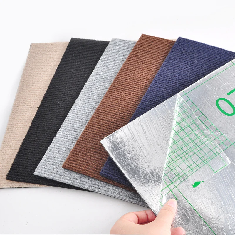 Floor Mat 10pcs Self-adhesive 30x30cm for DIY Home