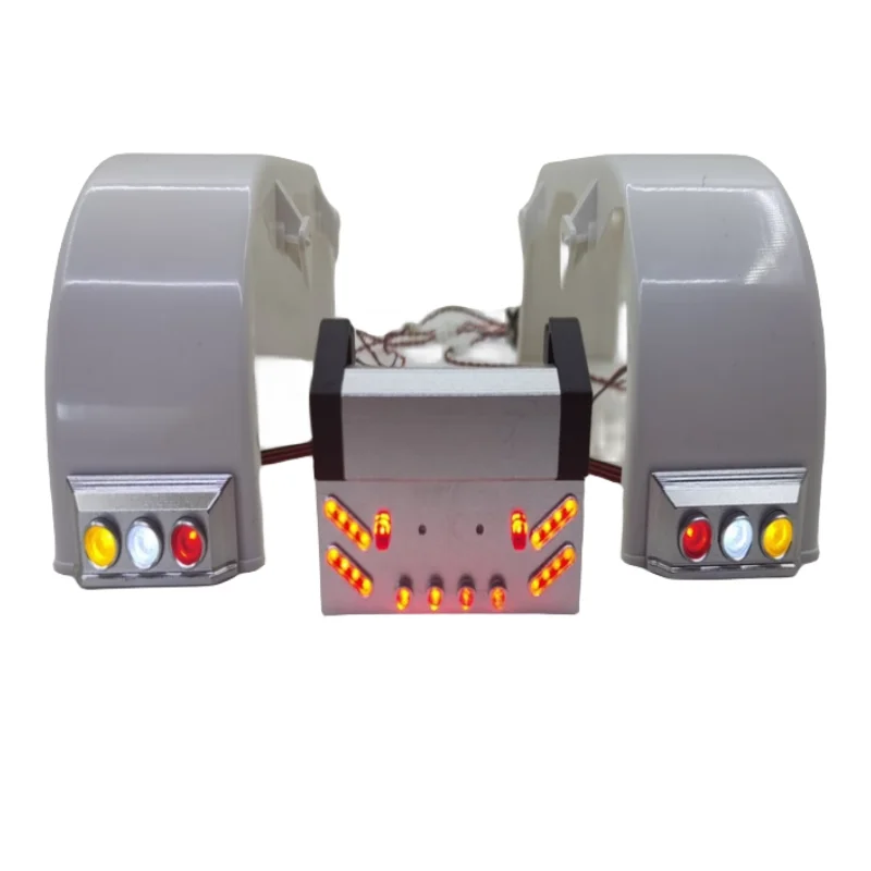 For Tamiya 1/14 RC Truck Taillight Decoration LED Lights RC Tractor New King 56344 56356 Rear Lamp Tamiya LESU Parts 3
