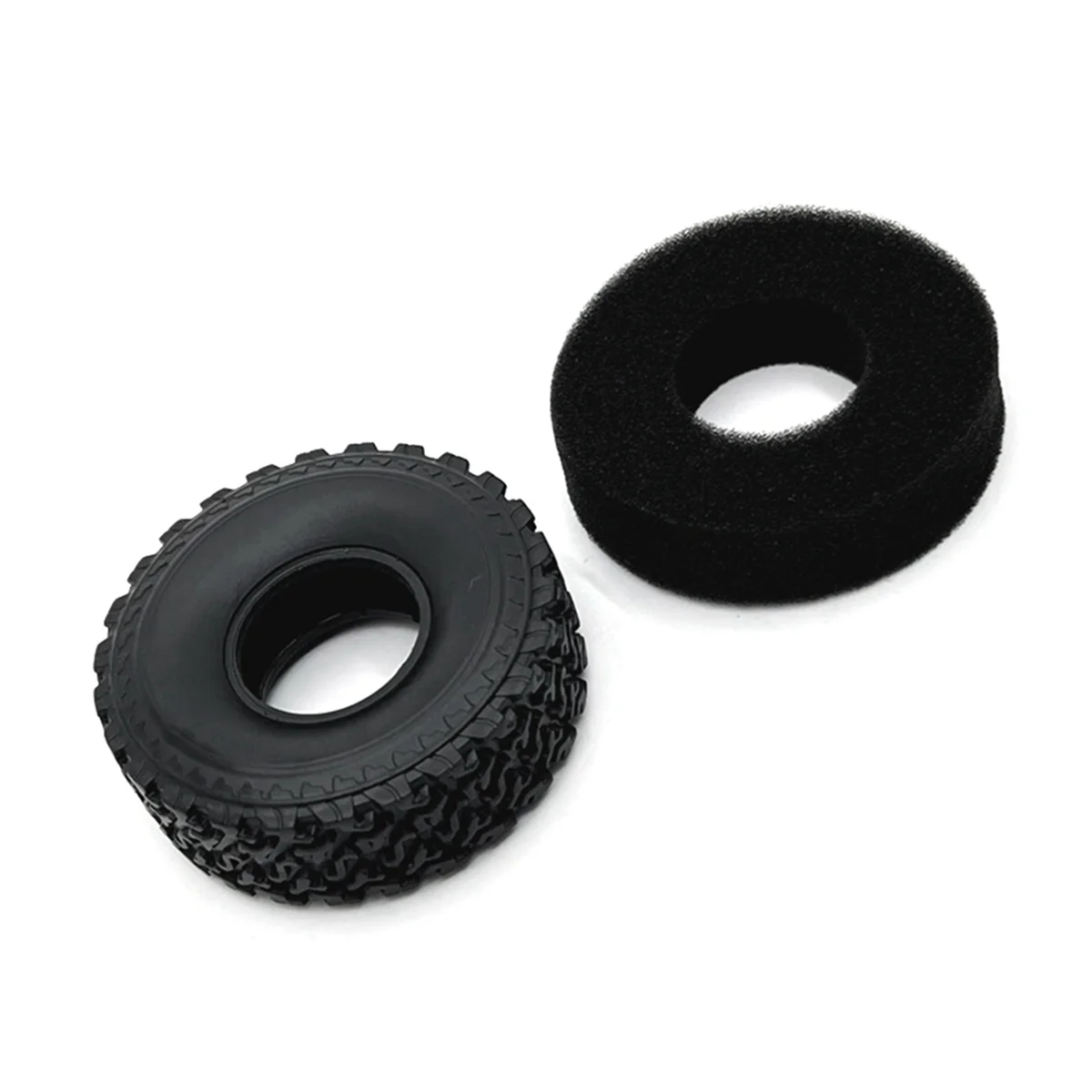 BAAU 8PCS Upgraded RC Car Modified Soft Tire for 1/16 RC Car Upgraded Parts Accessories