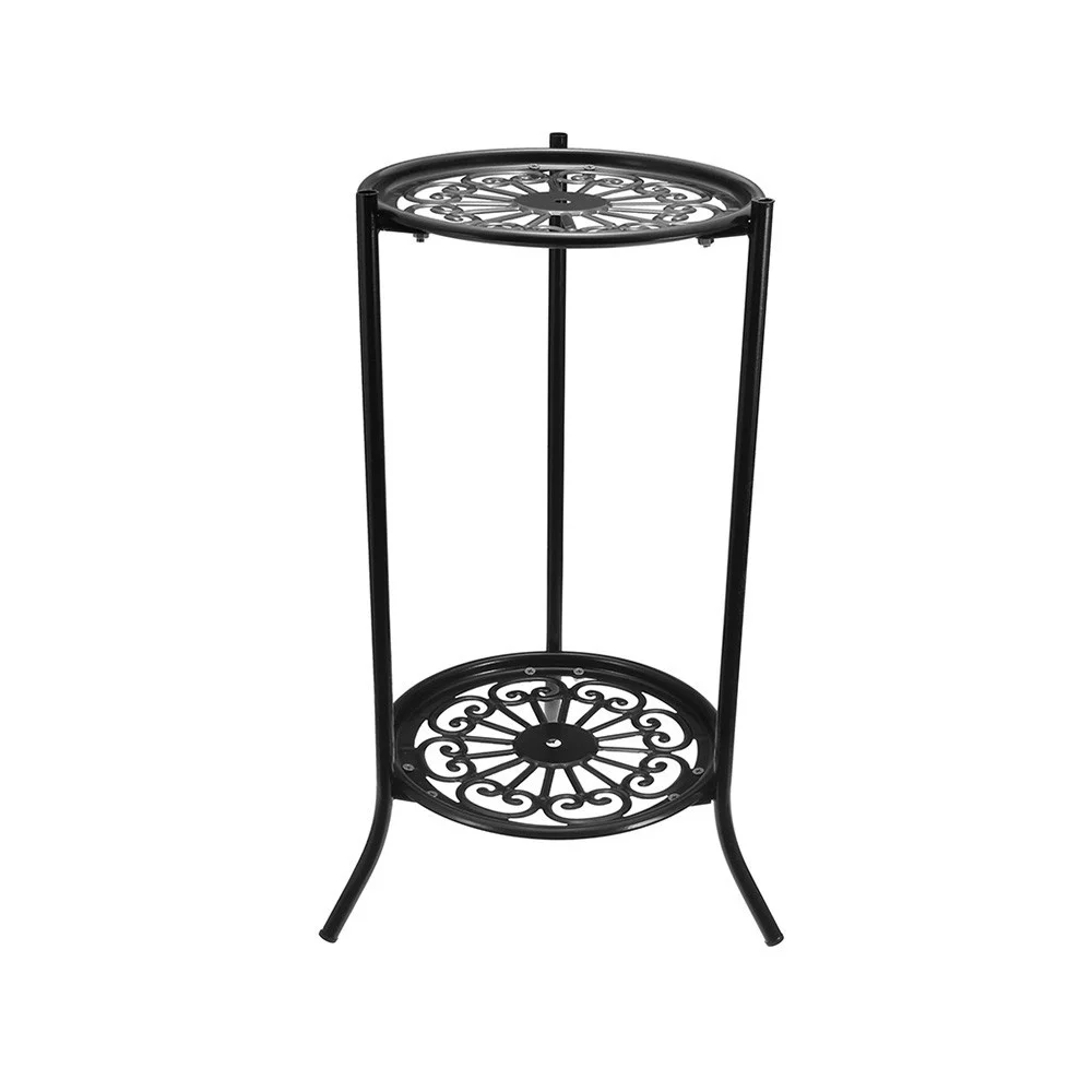 Metal Plant Pot Rack Flower Show Rack Garden Garden Home Plant Shelves