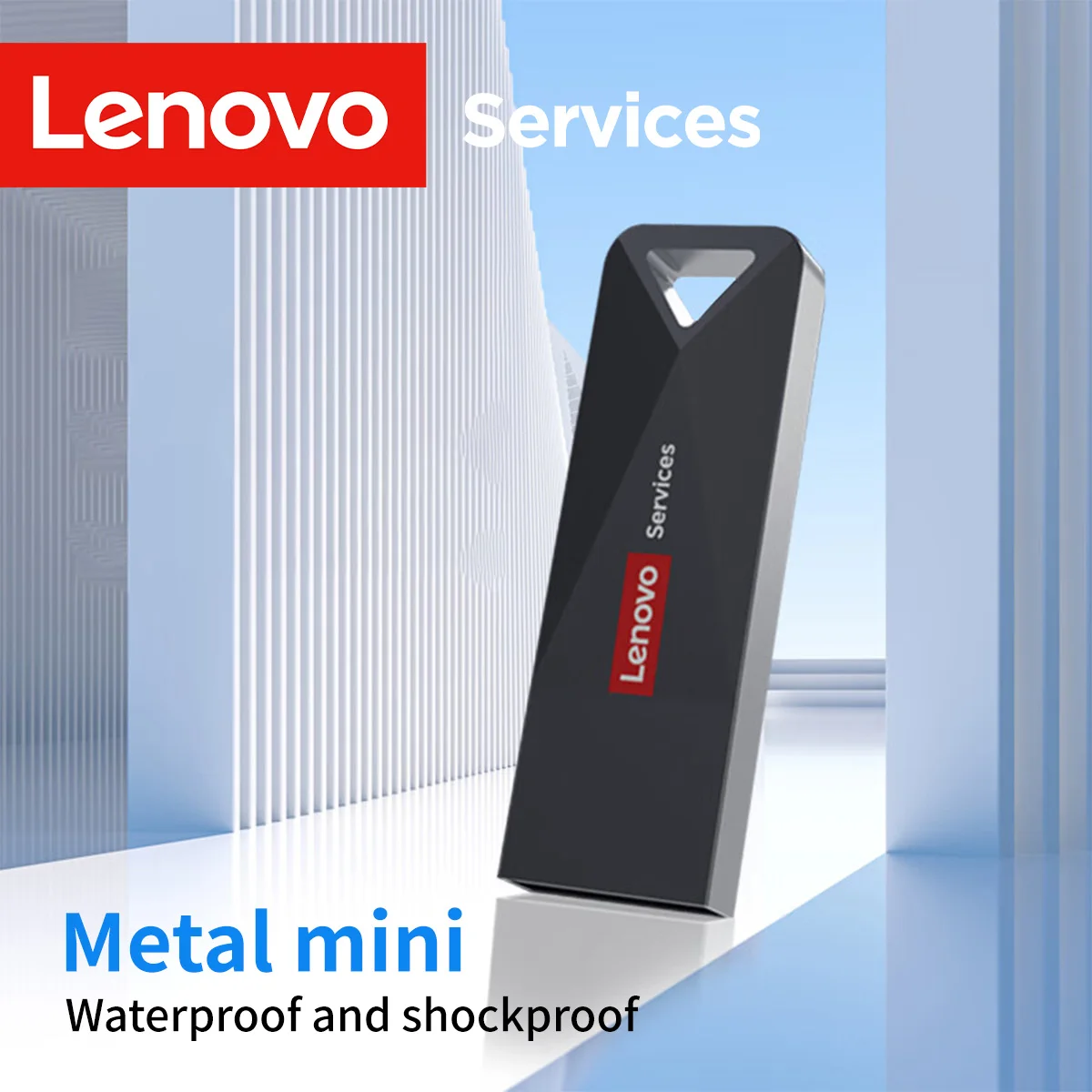 Metal Mini Waterproof USB Flash Drive, Multiple Storage Options, High-Speed Read Performance
