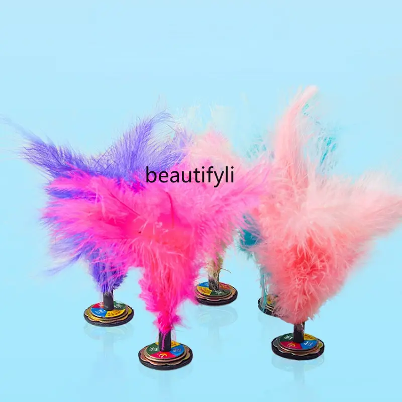 

Shuttlecock Kick-Resistant Adult and Elementary School Sports Special Shuttlecock Shuttlecock Competition Chicken Feather Key