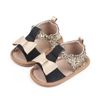 Baby girl shoes Bow knot soft bottom non-slip prewalker shoes for girls toddler baby sandals newborn infant shoes zapatos bebe 4