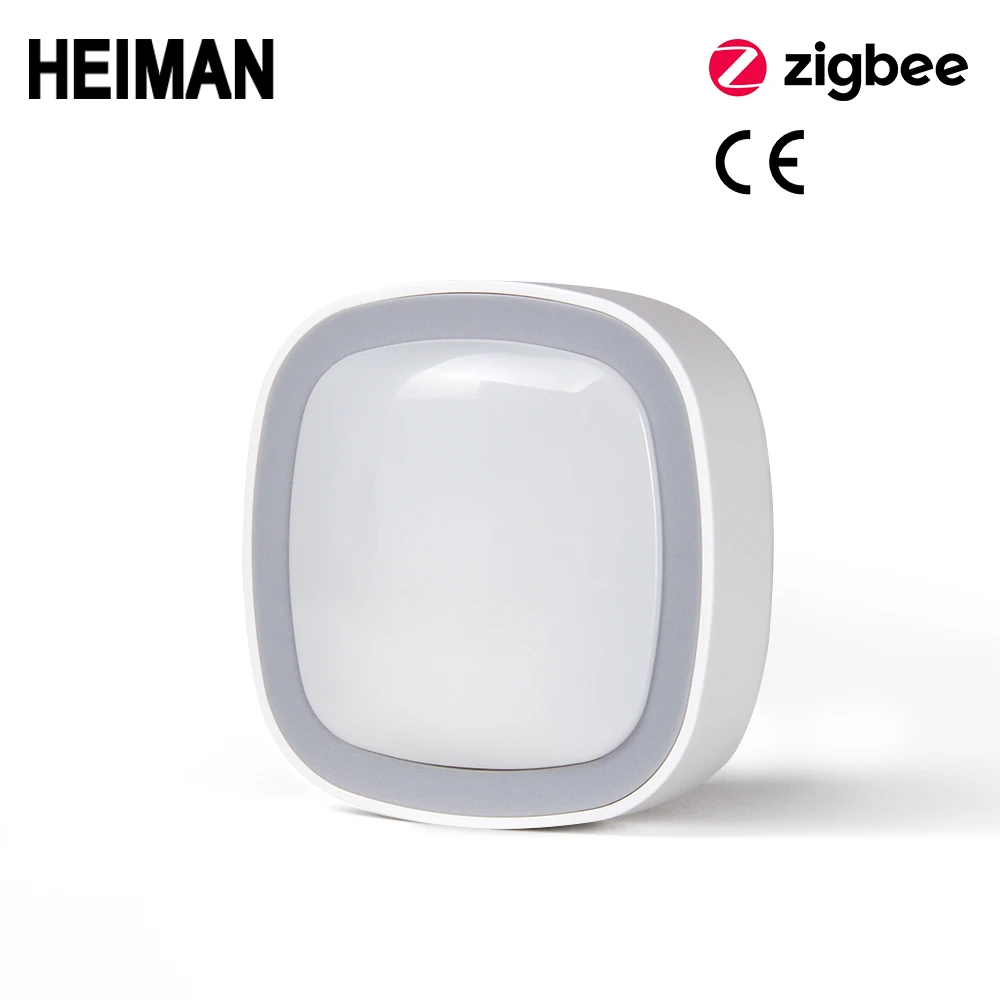 HEIMAN Zigbee Motion Sensor Smart Movement PIR Human Body Detector Remote Home Infrared Sensing with Smart Home / House Alarm