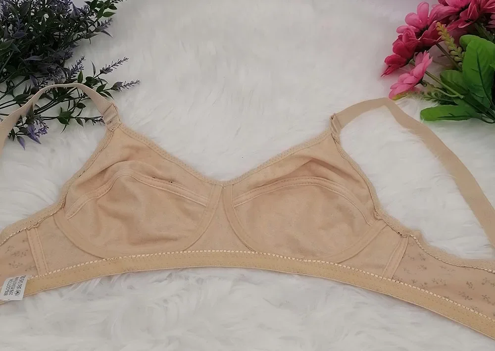 Sexy Lingerie Bra Women's Bra Minimizer Push Up 3/4 cup Wireless soft Bosom cotton Bra plus Size 36 38 40 42 44 46 B C C32 6