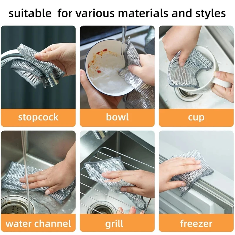 Magic Cleaning Cloth 20/1pcs Kitchen Dish Pot Washdishing Cloths Towel Clean Tools cleaning cloth,dish cleaning cloth,dish cloth,towel cleaning cloth,microfiber dish cloth