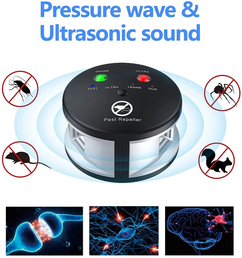 Répulsif Antiparasitaire Ultrasonique à 360 ° pour Rongeurs, Souris, Rats,  Souris, Lutte Antiparasitaire Multiple, Tueur d'Insectes pour Niket  Extérieur - AliExpress