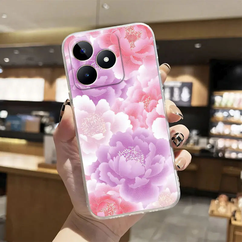Marble Clear Shockproof Silicone Phone Case - Soft TPU Bumper