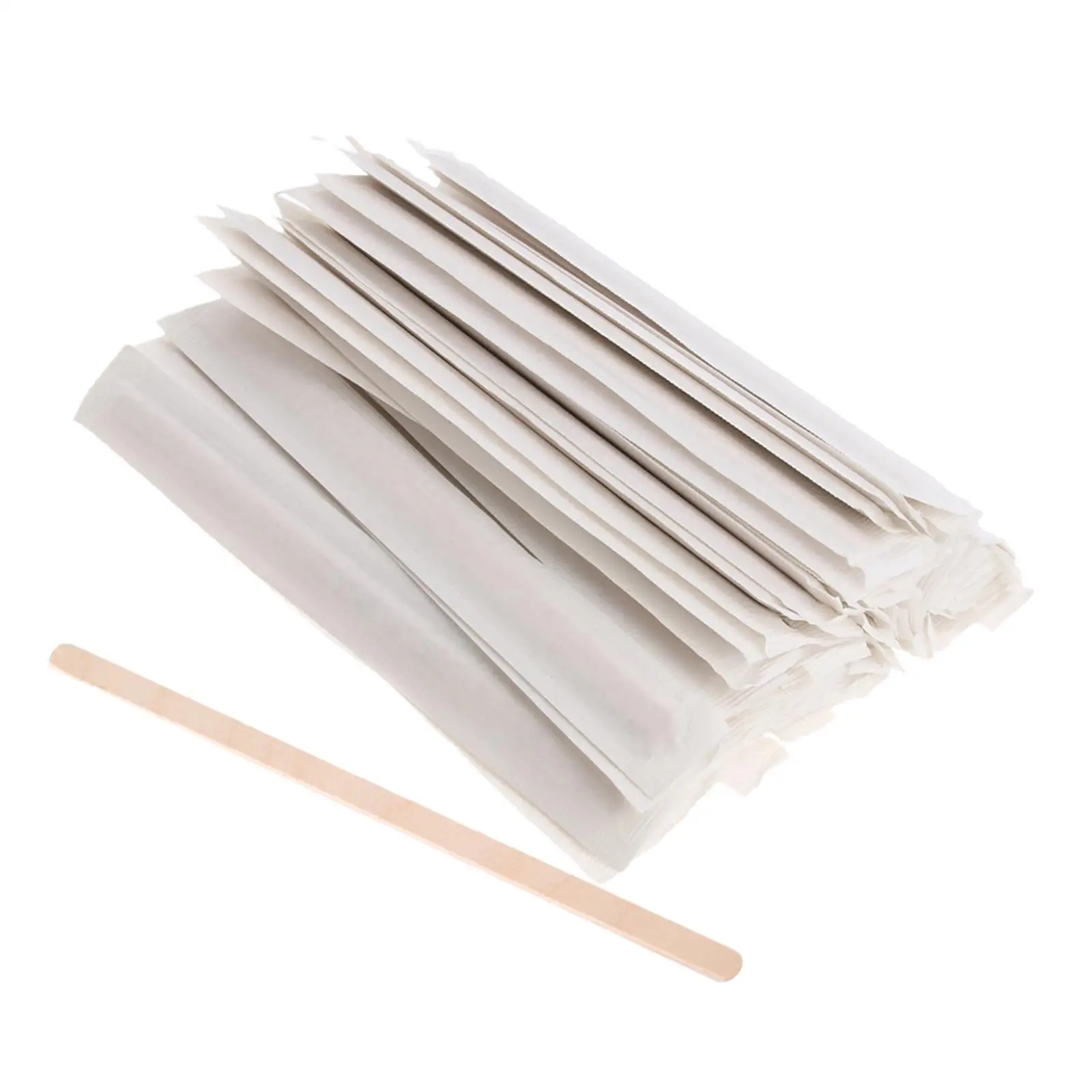 100x Disposable Wood Coffee Stirrer Hot Cold Drink Beverage 5.5 Inch