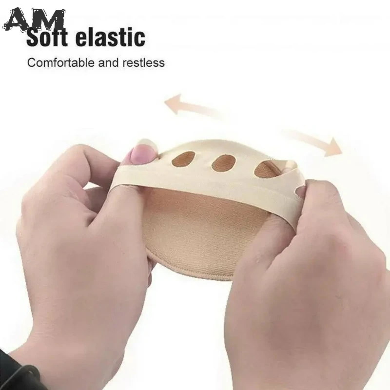 Honeycomb Fabric Forefoot Pads High Heel Foot Cushions Peds Liners Anti-Slip Insole Breathable Shoes Women Protection Foot Pad
