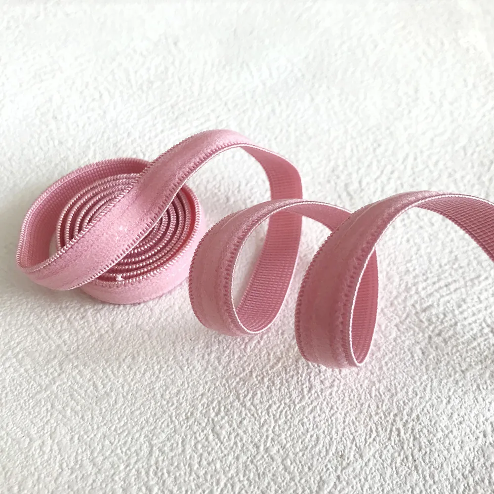 5Meter 10mm 투명 실리콘 미끄럼 방지 탄성 밴드 컬러 속옷 스트랩 고무 스트레치 레이스 웨빙 DIY 벨트 소재
