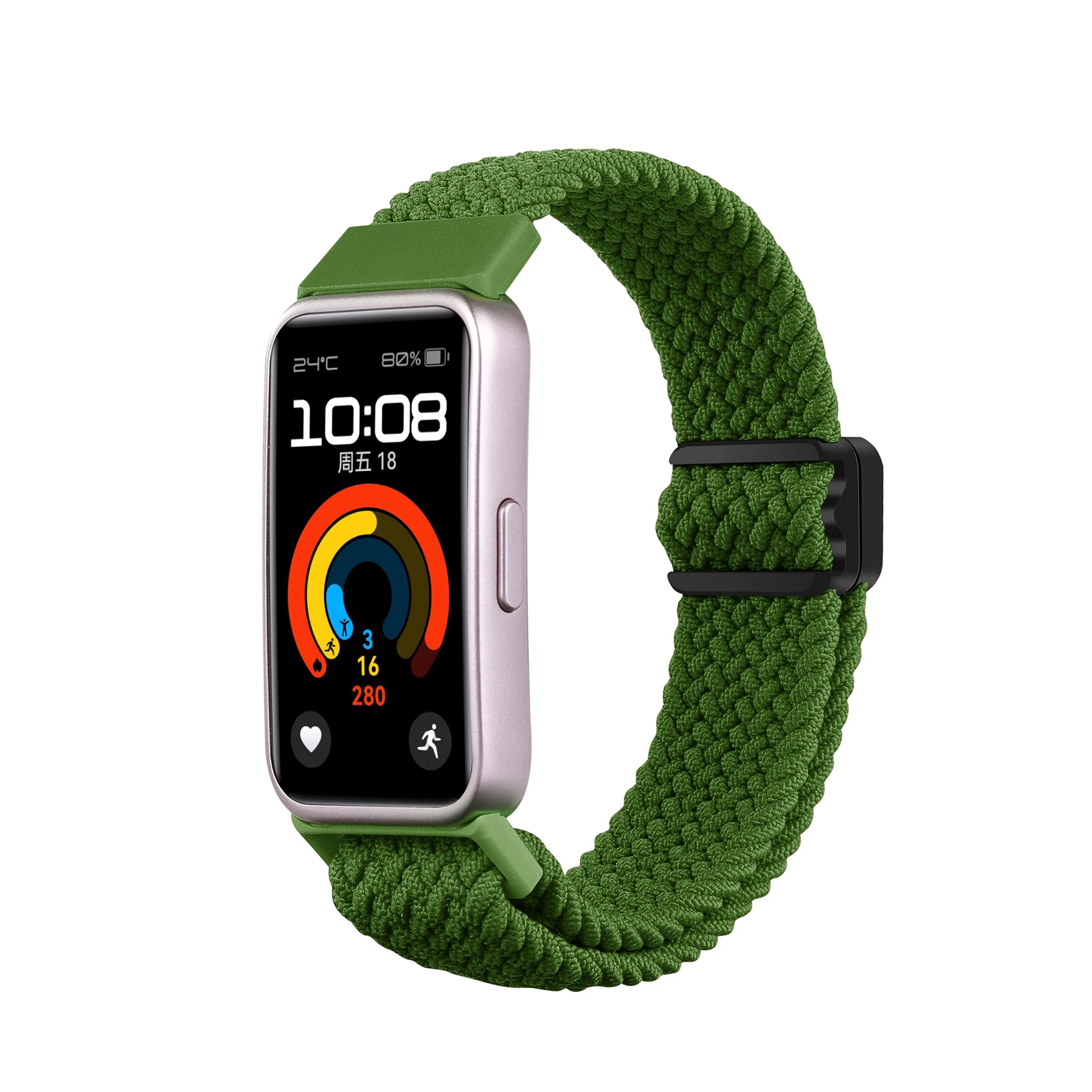 Enhanced Elastic Magnetic Nylon Braided Bracelet Wristband