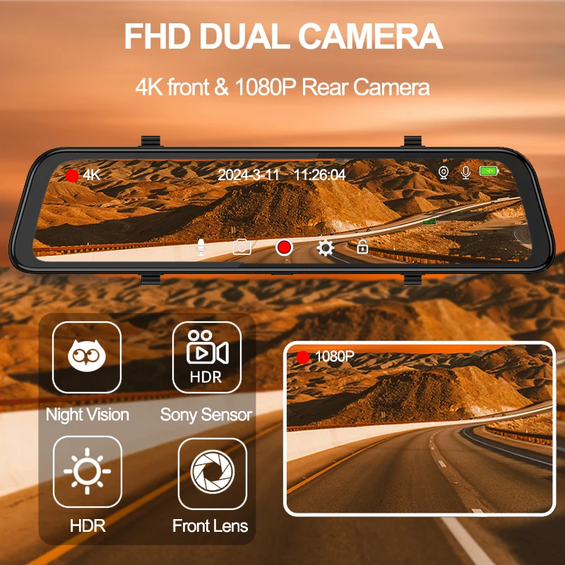 Aprilboy12 ġ IPS Hud 4K  ķ, Ĺ Ʈ ̷, GPSWiFi   ķ,  Ʈ   