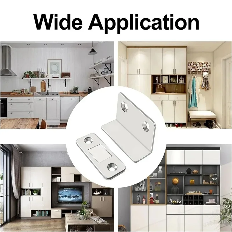 Ultra-Thin Invisible Magnetic Cabinet and Drawer Closers