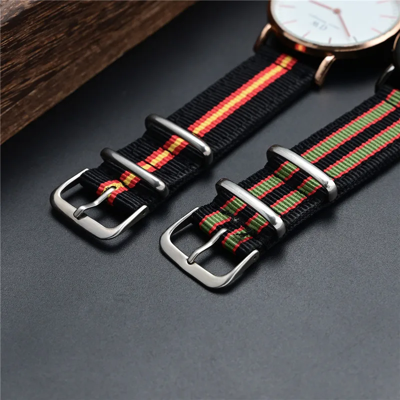 Universal Waterproof Nylon Canvas Watch Band - Premium Sport Strap