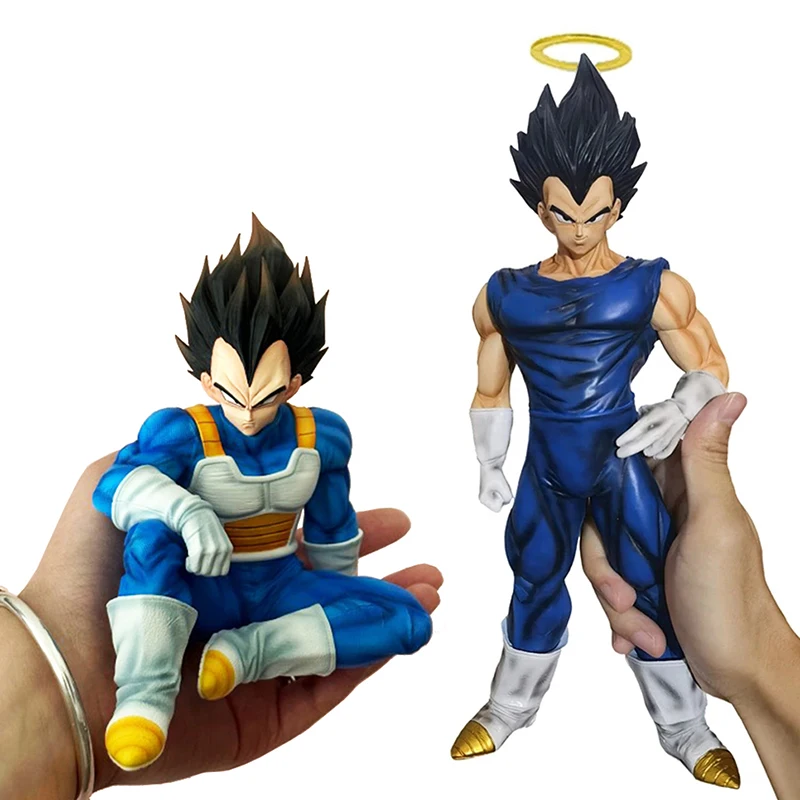 

GK Dragon Ball Figure Majin Vegeta Action Figures Statue PVC Ornaments Anime Saiyan GROS Hell Vegeta Figurine Model Toys Gifts